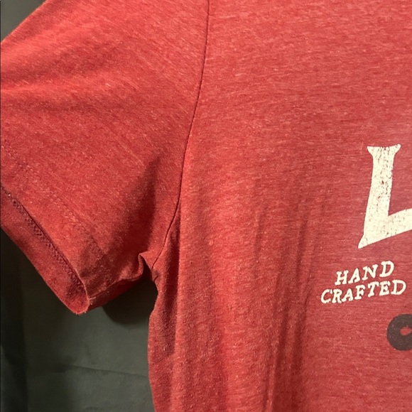Lucky Brand Red Graphic Tee - Picture 4 of 8